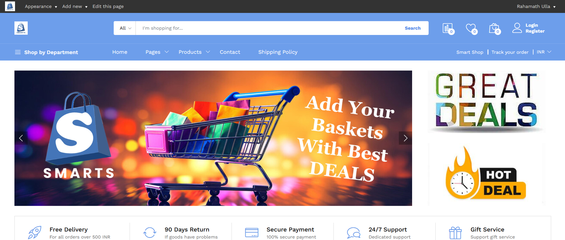 e-Commerce Website